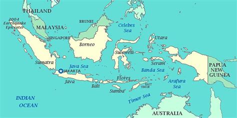 В тот период дания на карте. Где находится Бали? Остров богов на карте мира - WAVEHOUSE