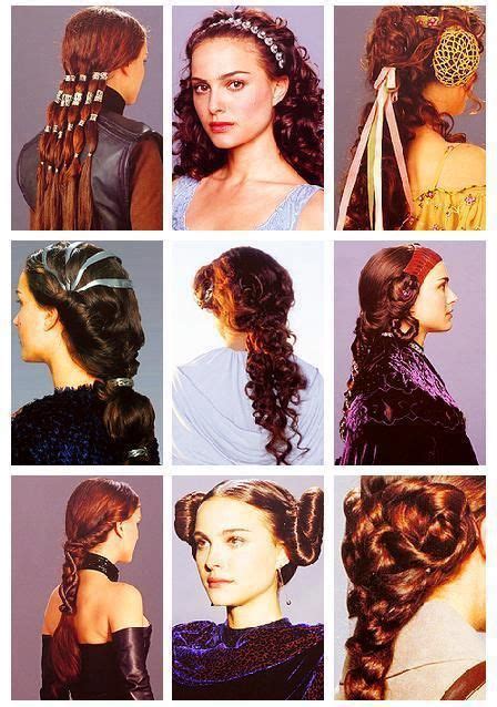 Epic Hairstyles For Natalie Portman In Star Wars Episode 1 The Phantom