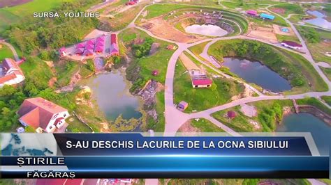 Atractia numarul unu a statiunii este reprezentata de cele 52 de lacuri cu deosebite calitati curative. S-au deschis lacurile de la Ocna Sibiului - YouTube