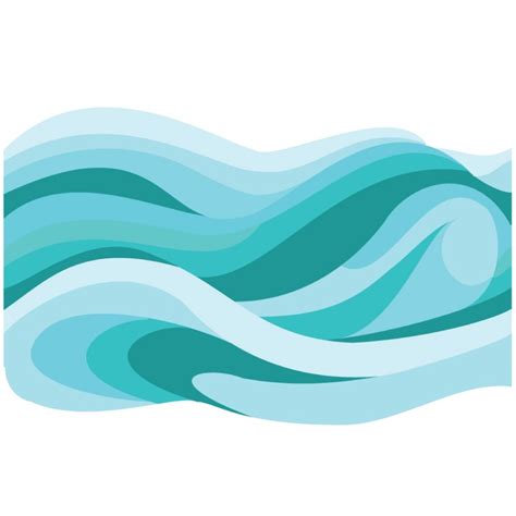 Water Waves Clipart Cartoon Ocean Wave Vector Animations Wave Clipart
