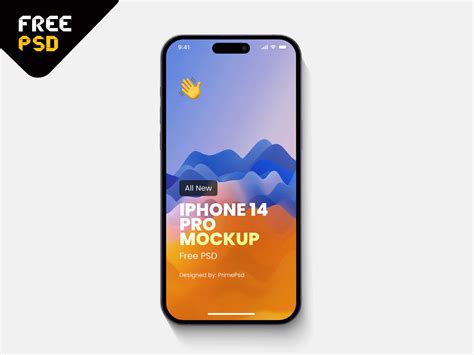 Iphone 14 Pro Mockup Free Psd Primepsd