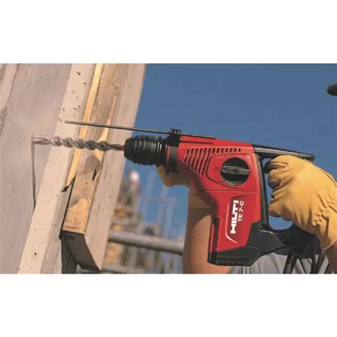 Hilti Volt Sds Plus Te C Corded Rotary Hammer Drill Kit With Te