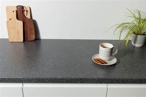 Star galaxy schwarz küchenarbeitsplatte küchenplatte granit poliert 60 cm. Arbeitsplatte Granit Optik : Die beschichtete ...