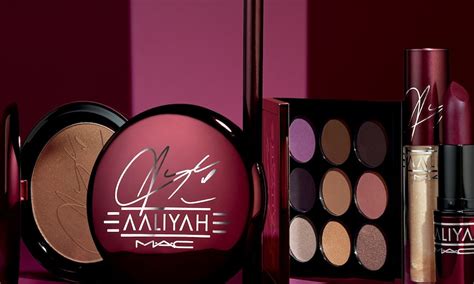 what s in the aaliyah x mac makeup line here s all the goodies that honor the iconic pop star