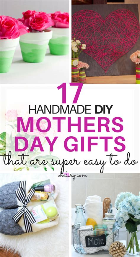 Maybe you would like to learn more about one of these? 17 DIY Mother's Day Crafts - Easy Handmade Mother's Day ...