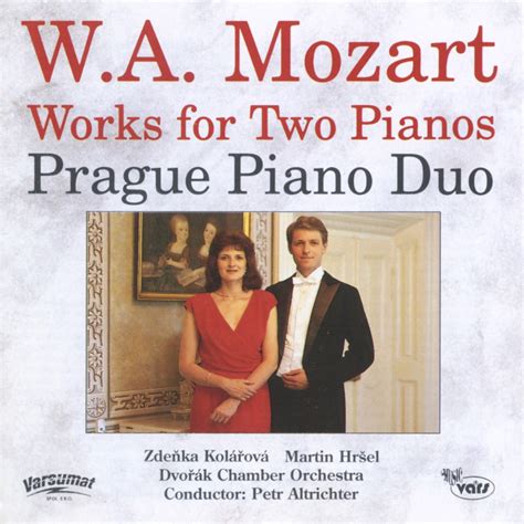 ‎mozart Works For Two Pianos De Prague Piano Duo Dvořák Chamber