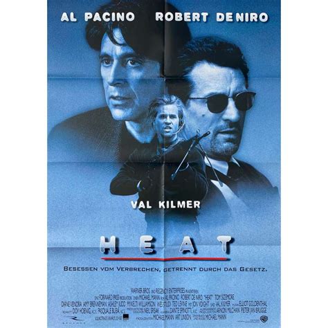 Heat German Movie Poster 23x33 In 1995