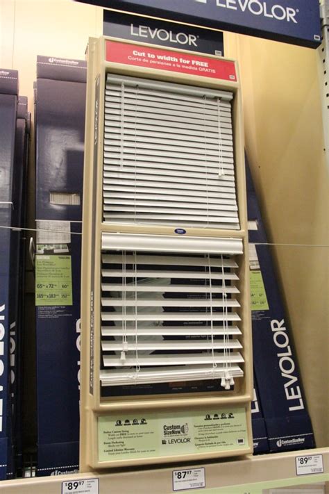 That said, a common pertaining issue with some levelor blinds is that they sometimes get stuck. Levolor Blinds at Lowes (1)-2 - Bright Green Door
