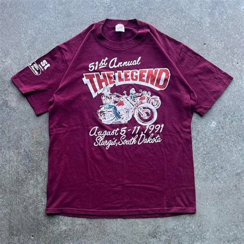 Vintage Vintage Sturgis South Dakota Motorcycle T Shirt | Grailed