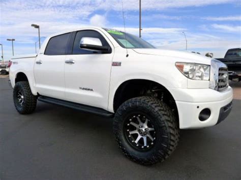 Purchase Used 12 Toyota Tundra Crew Max White Lifted Only 27k Miles In