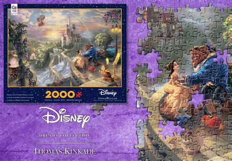 Beauty And The Beast Falling In Love Ceaco 2000 Piece Puzzle Like