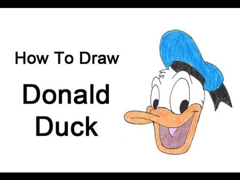 She was made to be the female counterpart and the popular known girlfriend of donald duck. How to Draw Donald Duck - YouTube