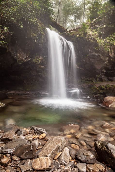 Fall In Love With Grotto Falls At Great Smoky Mountains National Park