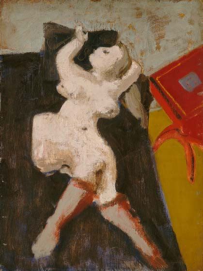 Rothko Mark Sin título Desnudo reclinado 1938 4661 cm Descripción