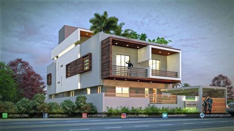 Two Storey House 3d Elevation Home Design Inspiration Building A