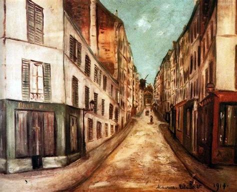 Paris Street Maurice Utrillo ️ Utrillo Maurice