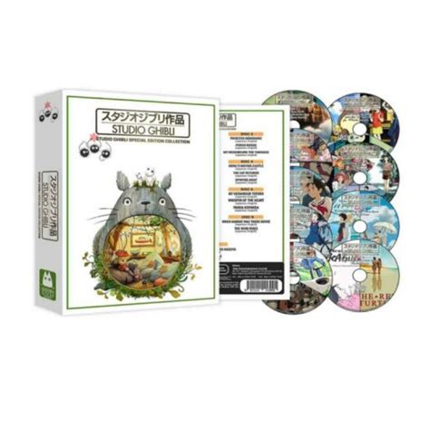 Studio Ghibli Movies Collection 9 Disc Dvd Box Set High Quality