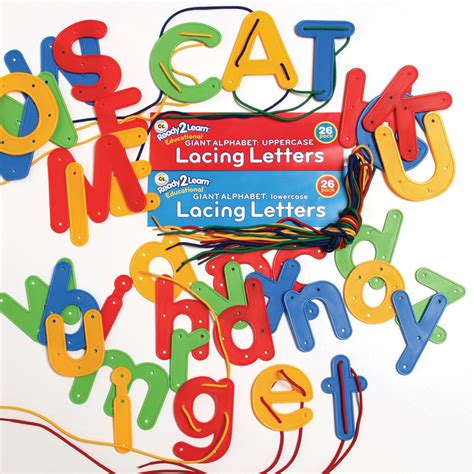 Lacing Letters, Lowercase | Becker's School Supplies