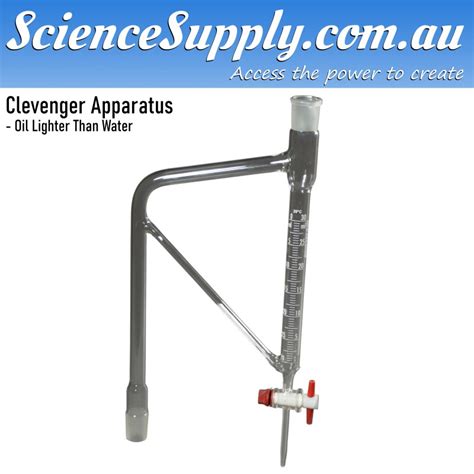 Clevenger Apparatus Oil Lighter Than Water