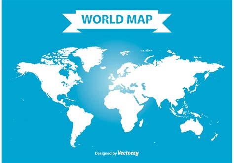 World Map Vector With Borders Map Vector World Map Detailed World Map