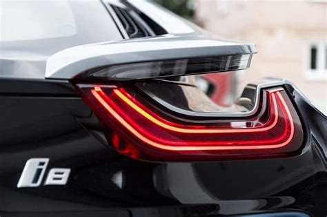Light brows, masks & guards. BMW i8 tail light. Awesome hybrid supercar. Love these electric sport vehicles. BMW racing