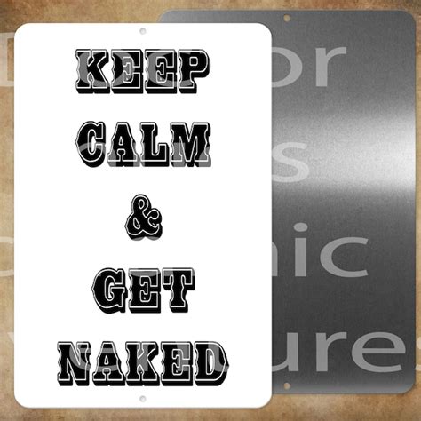 Man Cave Signs Naked Etsy
