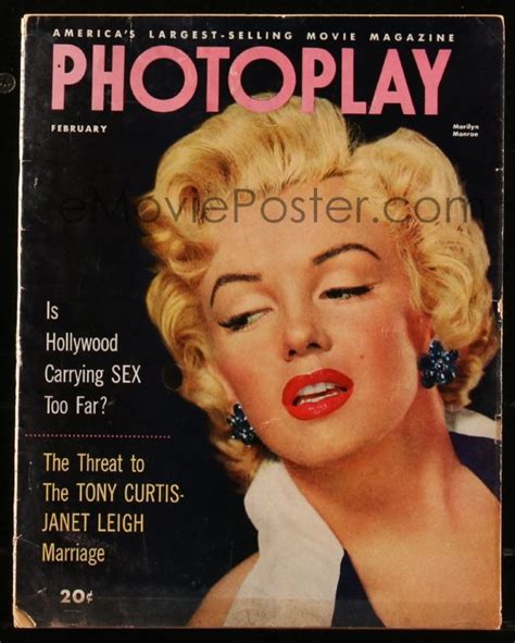 8m0765 Photoplay Magazine February 1953 Marilyn