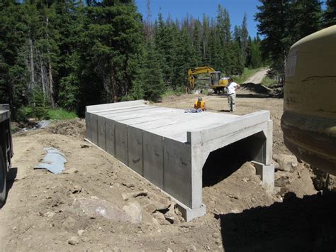 Concrete Box Culverts Montanta Glacier Precast Concrete