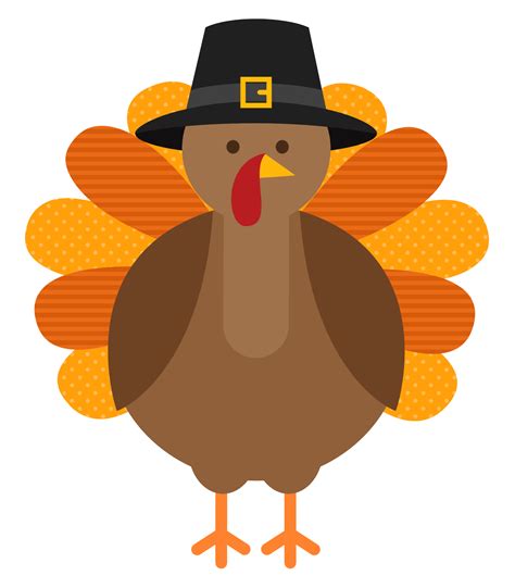 happy thanksgiving turkey clipart