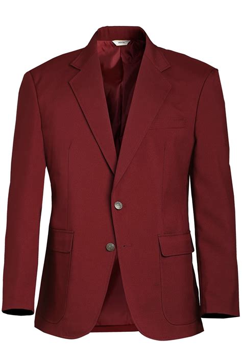 Edwards Burgundy Blazer Men From 69