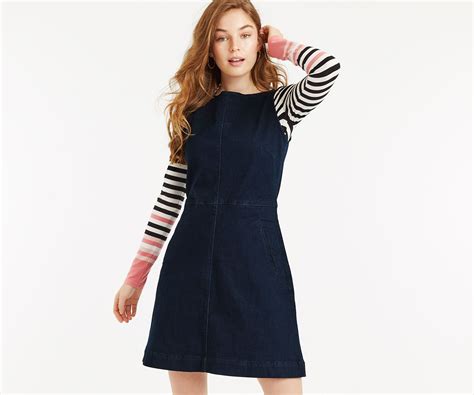 denim slash neck dress slash neck dresses oasis clothing fashion slash neck