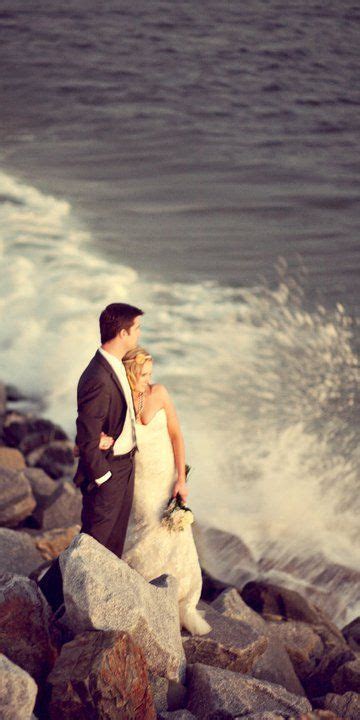 Talk about a wedding crasher! Malibu Wedding Photography. Rocks with Waves Crashing before sunset. © Tracy Routh Photography ...