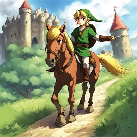 On The Way To Hyrule Castle Ai Generated Artwork Nightcafe Creator