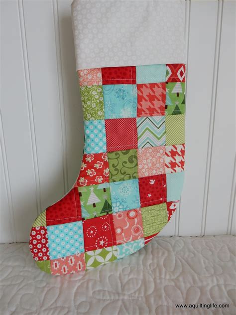 Quilted Christmas Stockings A Quilting Life