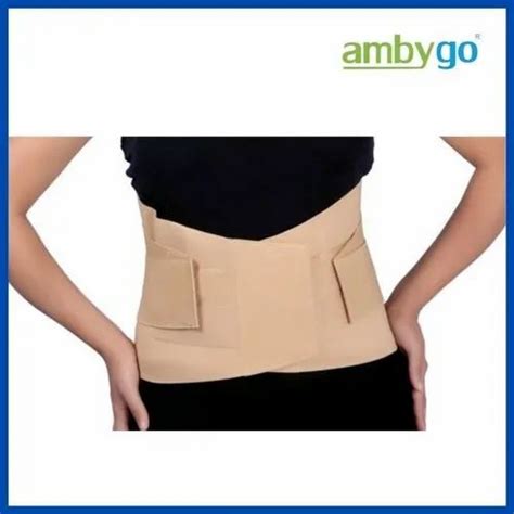 Ambygo Contoured Sacro Lumber Brace For Back Support Model Number