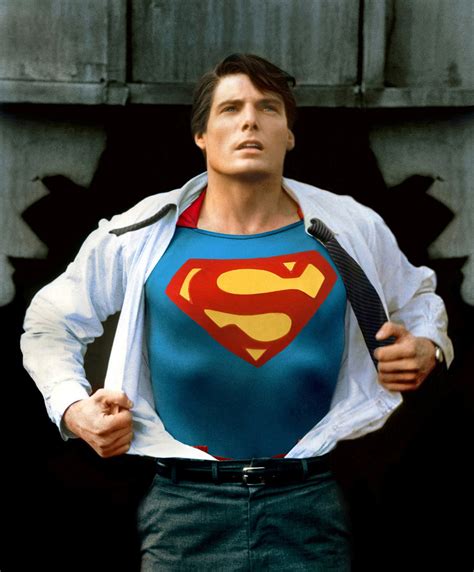 Christopher Reeve Superman A Classic Photo Recently Restored
