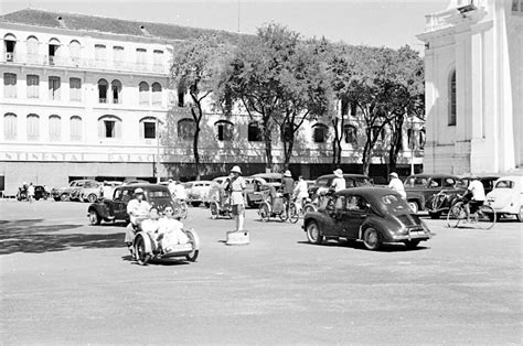 1950 police directing traffic in saigon photo by harri… flickr