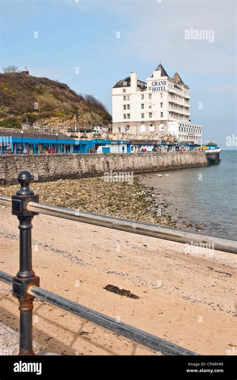 The Grand Hotel Llandudno Stock Photo Alamy
