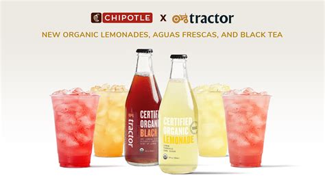 Chipotle Launches New Organic Lemonades Aguas Frescas And Tea With