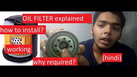 Oil Filter Explained Youtube