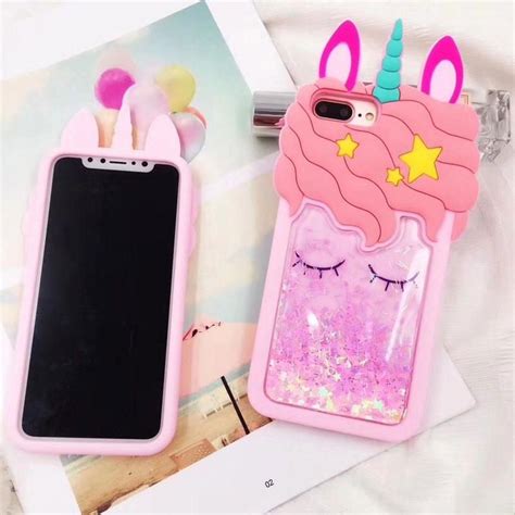 3d Pink Unicorn Iphone Case In 2021 Unicorn Iphone Case Unicorn