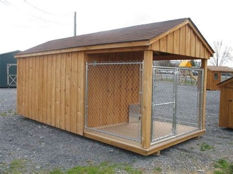 Shed Dog Kennel Insulated Dog Kennels Helmuth Builders Supply