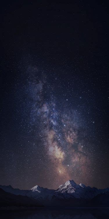 Wallpaper Bluboo S3 Milky Way Star Night Sky Body Of Water