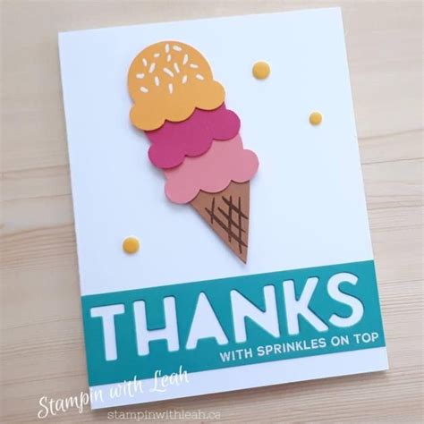 Sweet Ice Cream Playful Popsicles Stampin With Leah Ice Cream Punch