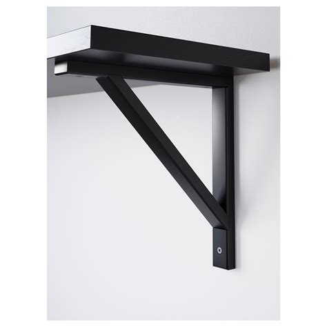 Ekby Valterekby JÄrpen Wall Shelf Black 119x30 Cm Ikea Indonesia