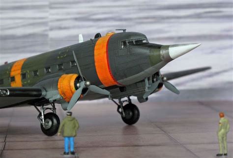 Luftwaffe C47 Nasarr 187 Scale By Arsenalm Modified With 3d Printed Nose Model Aircraft