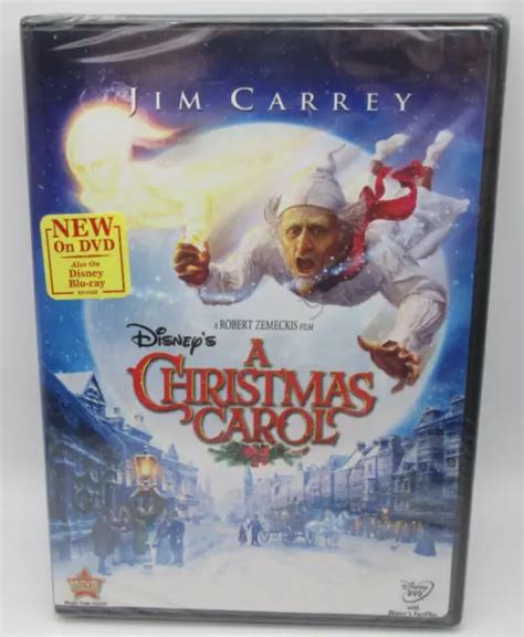 Disneys A Christmas Carol Dvd With Jim Carrey New Ships Next