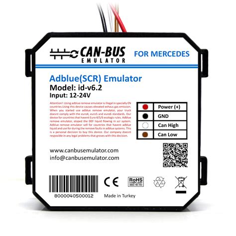 Adblue Scr Emulator F R Euro Mercedes