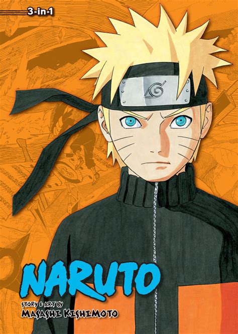 Naruto 3 In 1 Manga Vol 15 Graphic Novel Madman Entertainment