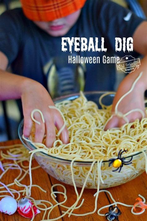 Fun Eyeball Dig Halloween Game For Kids And Teens To Play Halloween